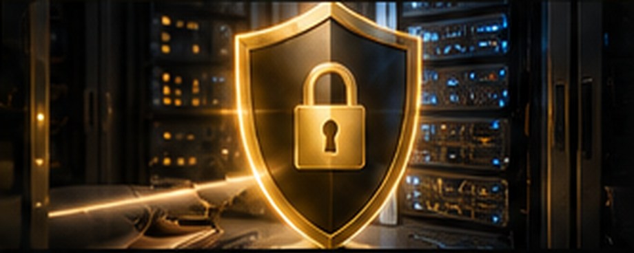 Illustration of secure server connectivity