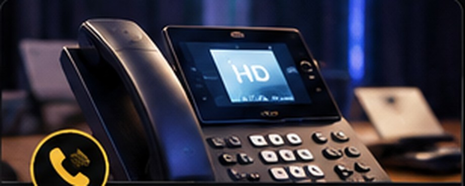 Enterprise VoIP desk telephone